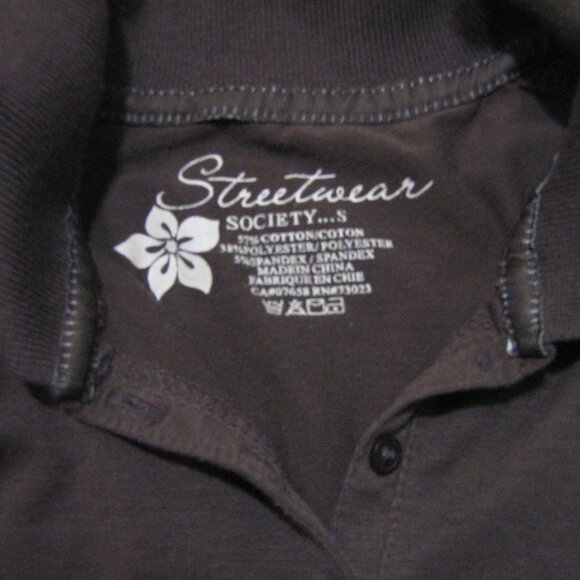 y2k Streetwear society polo - Picture 2 of 3